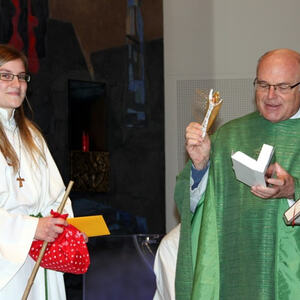 Faschingskindermesse und Pfadfinderfrühschoppen