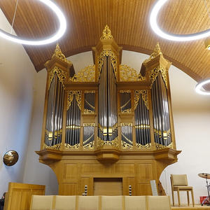 Orgel (Reil, 1986) in der Pfarrkirche Rutzenmoos