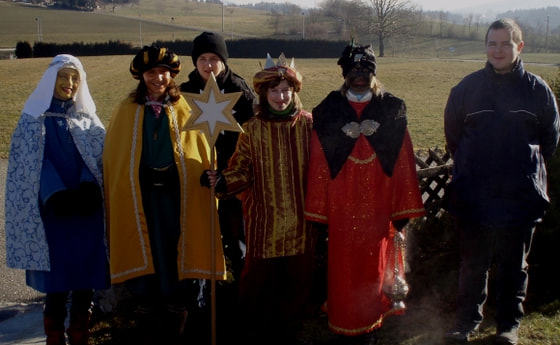 Die Sternsinger sind wieder unterwegs...
