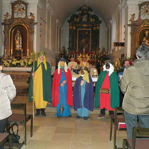 Erscheinung des Herrn - feierlicher Gottesdienst mit den Solisten des Kirchenchores         