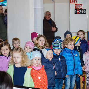 Liebstattsonntag mitgestaltet vom Kindergarten