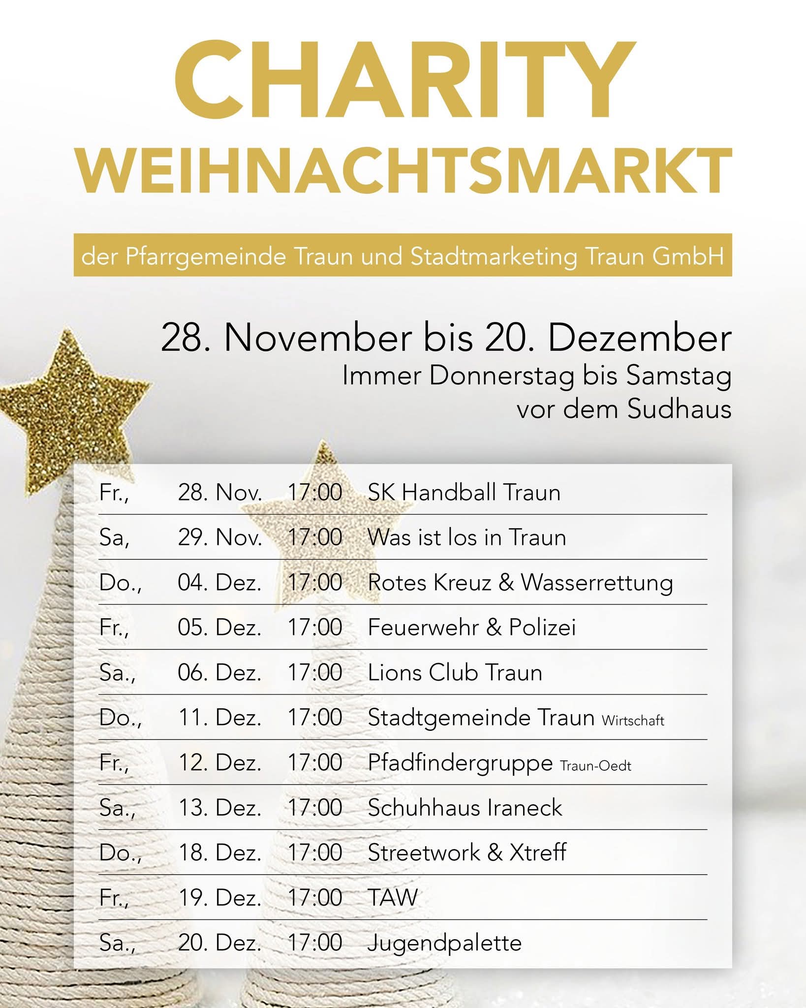 Charity-Weihnachtsmarkt 2025