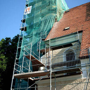 Außenrenovierung Pfarrkirche 2005