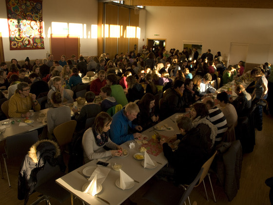 Fröhliches Osterfrühstück