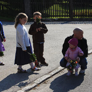 Palmweihe und Festzug
