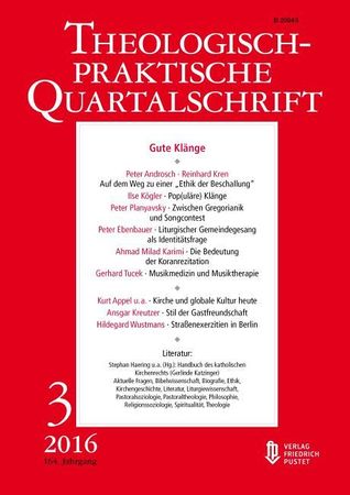 Cover Theologisch-praktische Quartalschrift 2016/3 / © KU Linz Cover Theologisch-praktische Quartalschrift 2016/3
