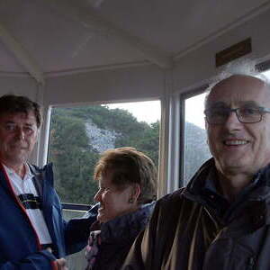 in der Seilschwebebahn