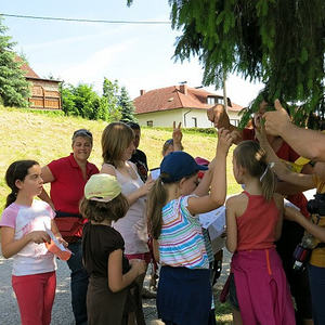 Familienwanderung