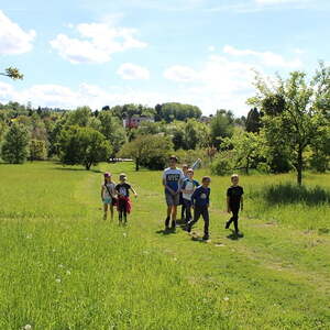 Die Schnitzeljagd der Jungschar auf dem Freinberg