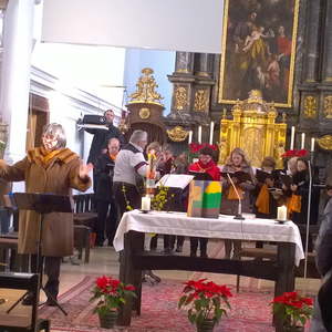 Familienmesse am Faschingsonntag mit den Erstkommunionkindern