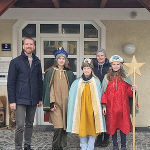 Pfarrer Christoph freut sich über die vielen Freiwilligen