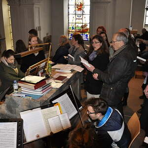 Orchester und der Singphonia-Chor