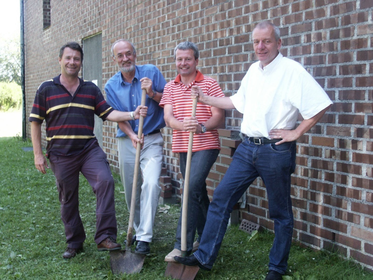 Spatenstich Pfarrheim-Zubau / Andreas Hasibeder