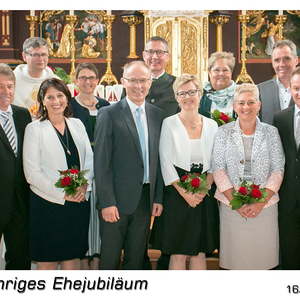 Feier der Ehejubiläen 2016