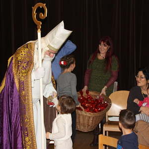Nikolaus im Pfarrsaal