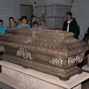 Die Lackener Firmlinge besuchen das Stift St. Florian