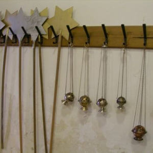 Sternsingerprobe im Pfarrheim am 28. Dezember 2008.