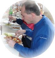 Pizza am Faschingsonntag