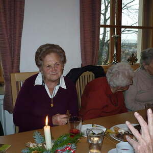 Adventfeier mit der Mittwochnachmittags-Runde