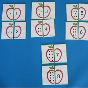 Thema 'Eichhörnchen' und 'Apfel'