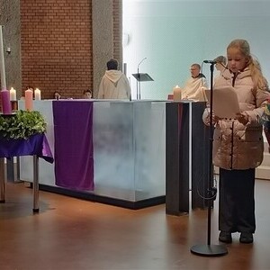 Familiengottesdienst und Miniaufnahme