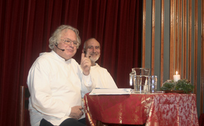 P. Johannes Pausch (l.) und Br. David Steindl-Rast