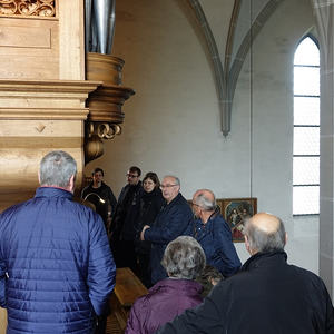 Teilnehmerinnen und Teilnehmer am Ökumenischen Orgelseminar in Ungenach