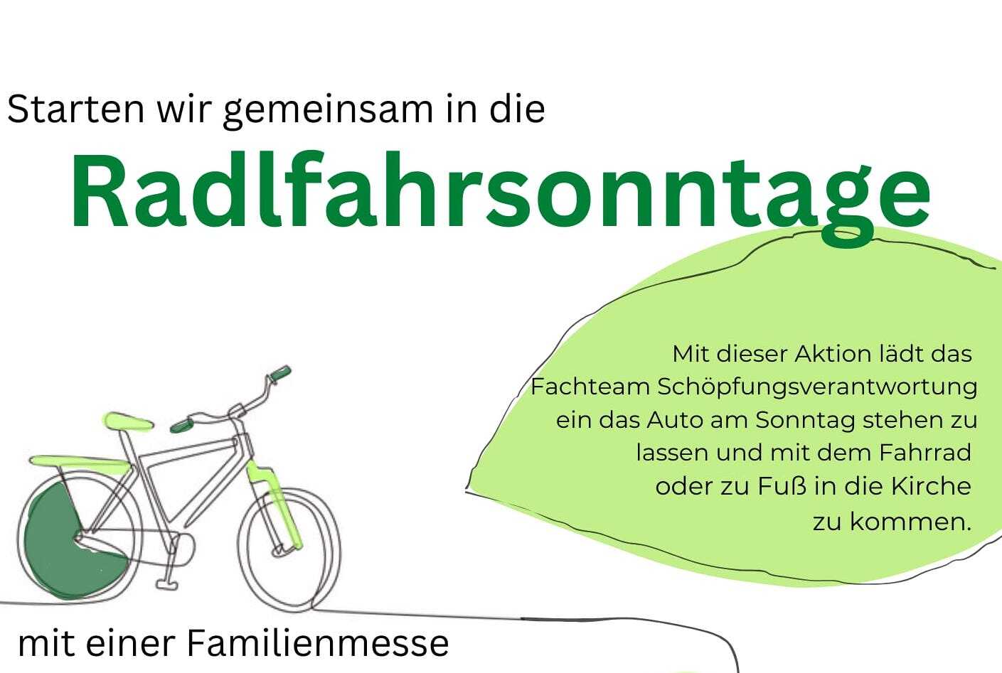 Einladung Radlfahrsonntage