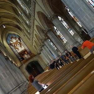 Und dann noch Richtung Rudigierorgel.