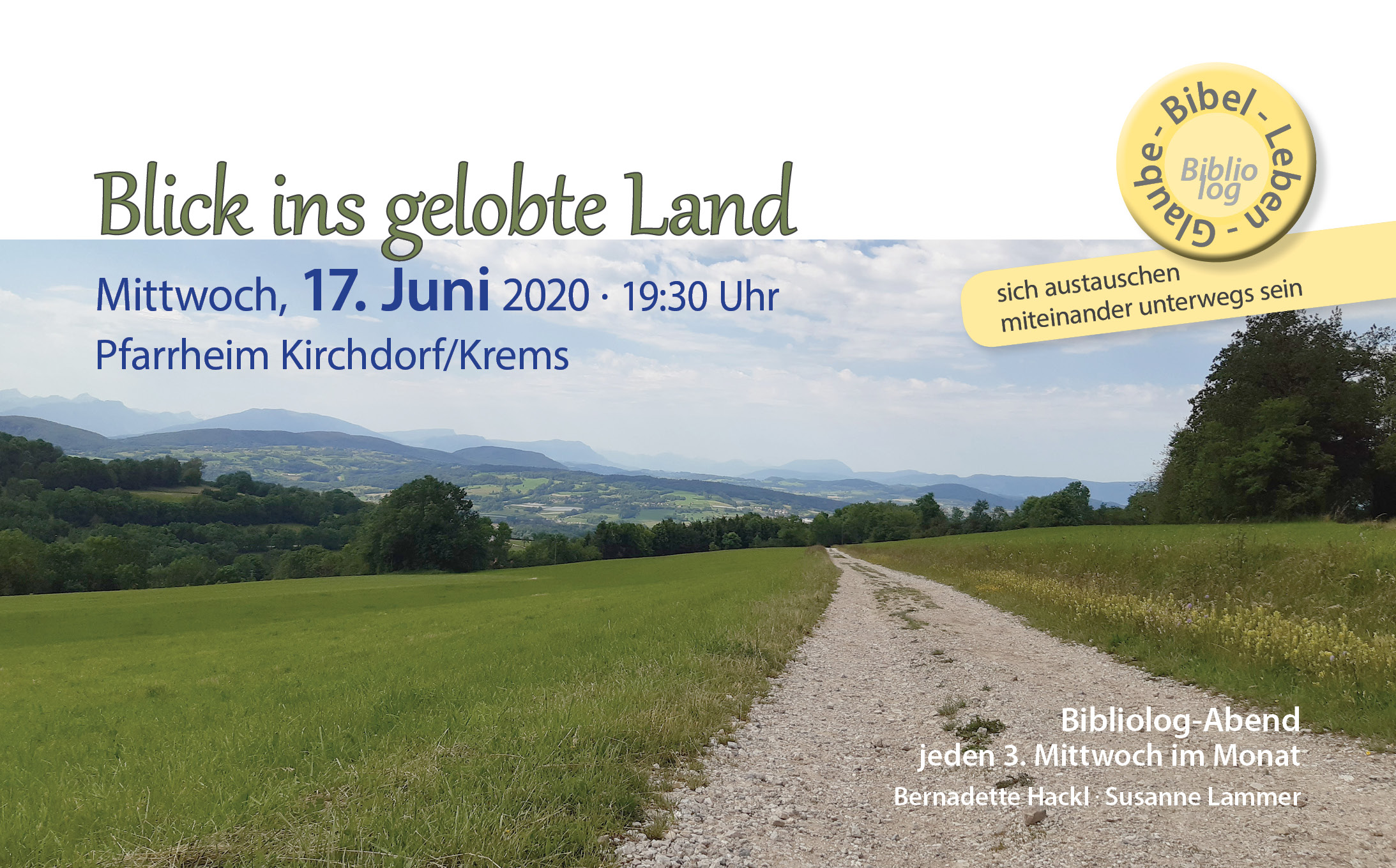 Blick ins gelobte Land