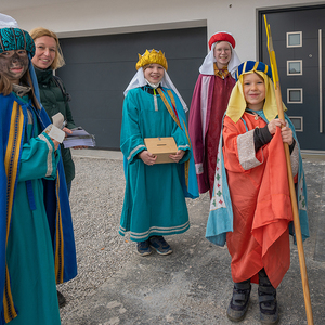 Impressionen der Sternsingeraktion 2022 in Kirchdorf