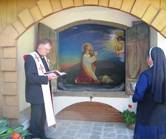 Segnung der Ölberg-Kapelle / © Redemptoristinnen Segnung der Ölberg-Kapelle