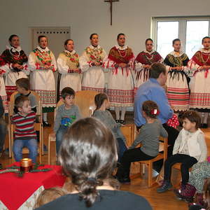 Nikolaus im Pfarrsaal