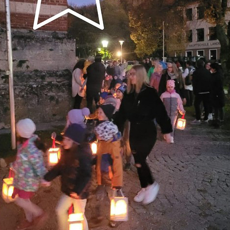 Martinsfest des Kindergartens Mauerkirchen