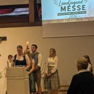 Anna Klausner bei der Fürbitte