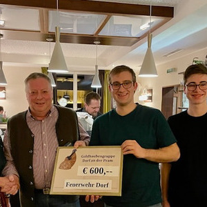 Spende Goldhaubengruppe