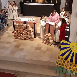 Vorstellgottesdienst der Erstkommunionkinder 26. 03. 2023