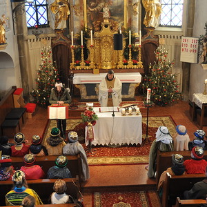 Berichtmesse der Sternsinger
