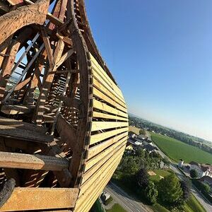 Erneuerung Zwiebelturm Pfarrkirche Burgkirchen