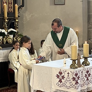 Ministrantenaufnahme und Verabschiedung 2024