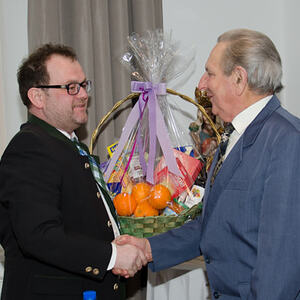 Ehrung Reisenberger und Rossgatterer