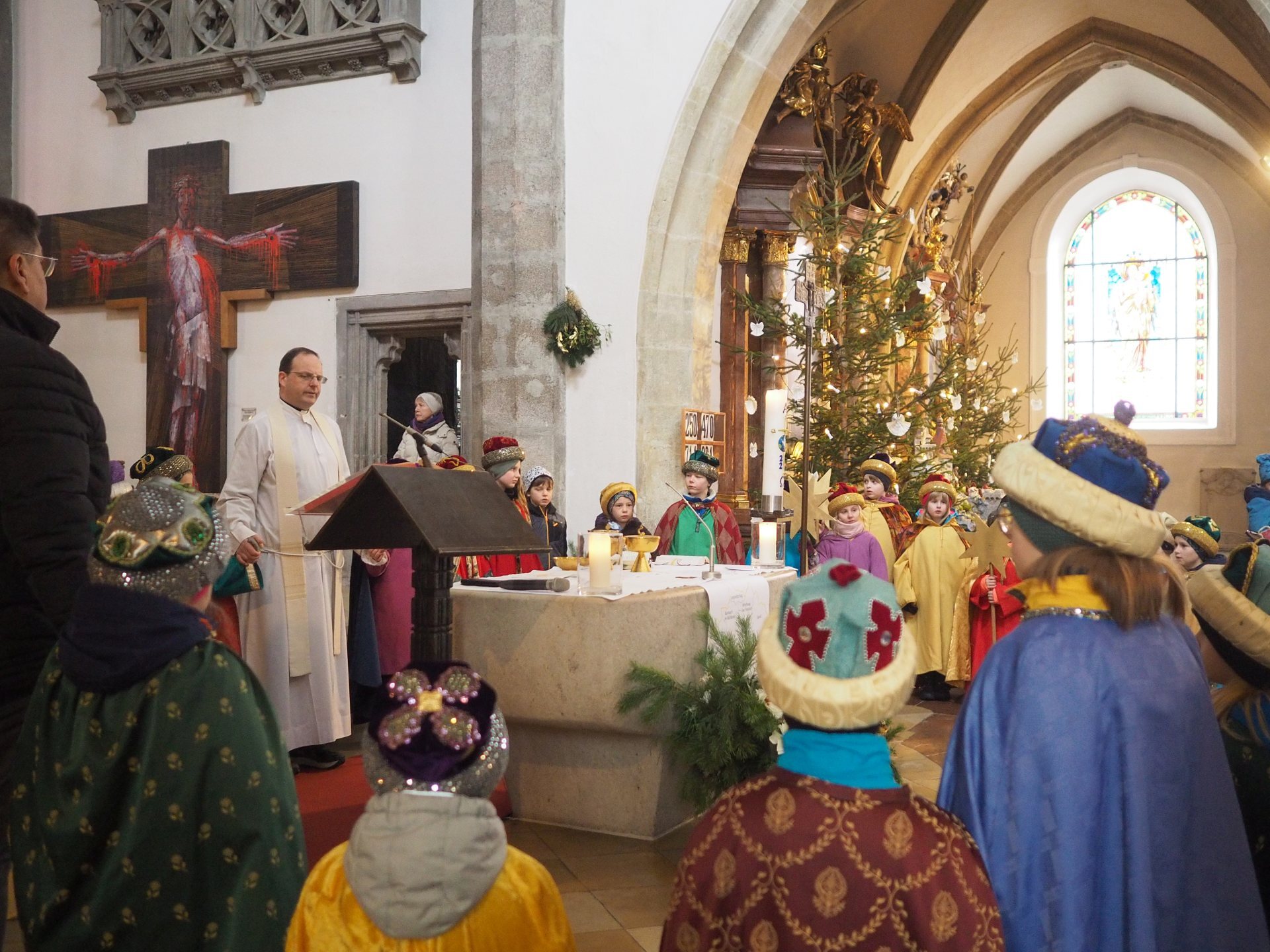 Die Sternsinger:innen waren unterwegs