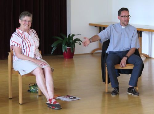 Sr. Maria Schlackl / Regens Michael Münzner / Foto: Hans Eidenberger SM Sr. Maria Schlackl / Regens Michael Münzner