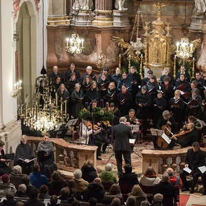 Johann Kuhnaus „Magnificat” mit Martina Daxböck, Simone Weigl, Martha Hirschmann, Markus Miesenberger, Günter Haumer, dem Chor des Konservatoriums für Kirchenmusik der Diözese Linz und dem Barockensemble Linz unter der Leitung von Wolfgang Kreuzhuber