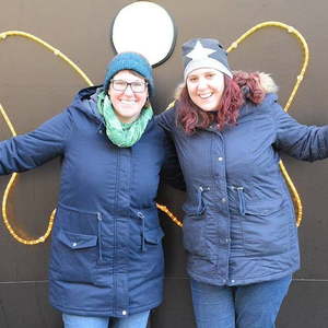 Engel-Treff auf der Landstraße