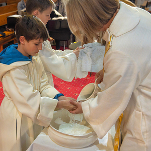 Abendmahlfeier Kinder Pfarre Kirchdorf an der Krems