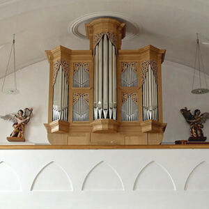 Neue Orgel in Engelhartszell - Ansicht