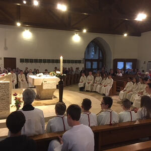 Unsere MinistrantInnen bereiten sich auf ihre Romreise vor