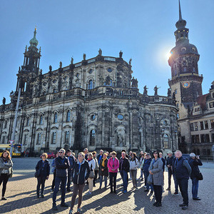Zwischen Hofkirche und Semperoper