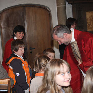 Amt und Osterkerzenverkauf